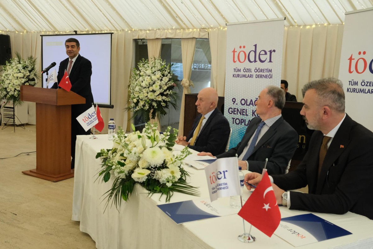 TÖDER Başkanı İbrahim Taşel: Özel öğretim sektörünü hakettiği yere taşıyacağız.