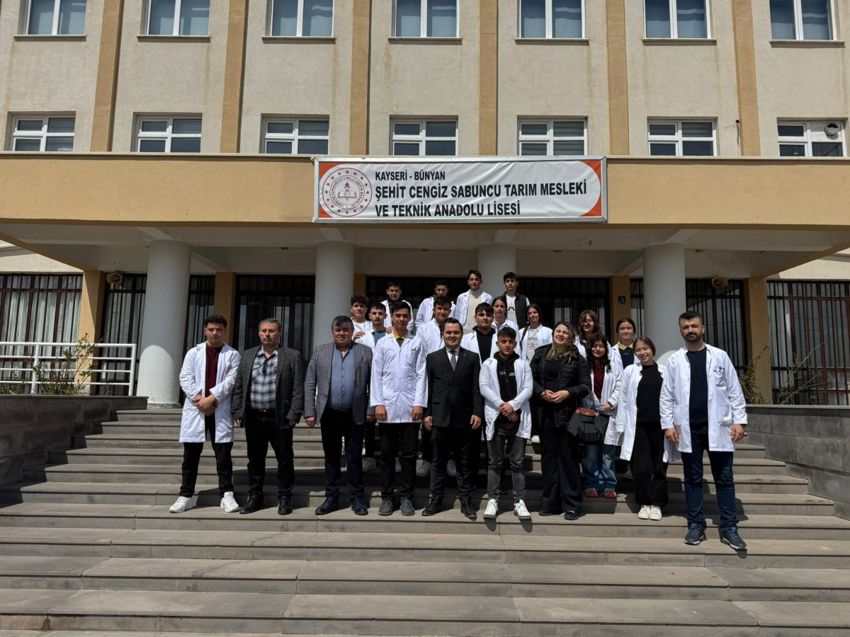 Kayseri Ticaret Borsası’ndan Tarım Lisesine Ziyaret