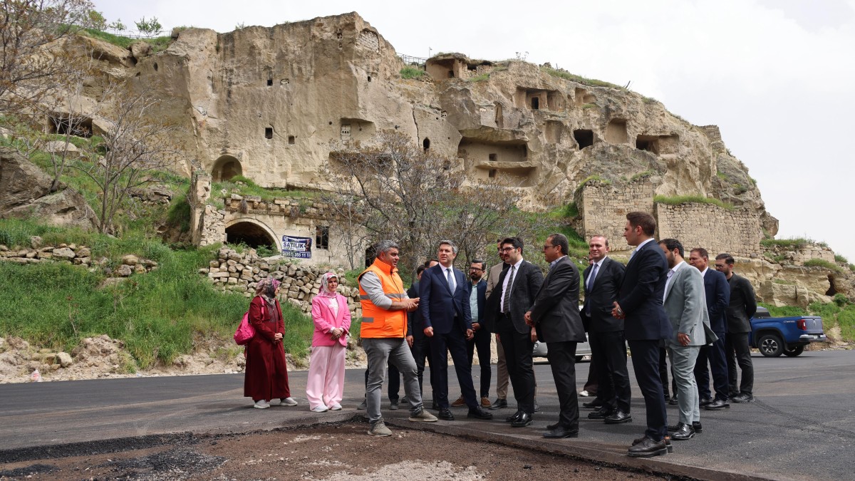 Kapadokya Alan Başkanı Aslanbay Kemalpaşa'da inceleme yaptı