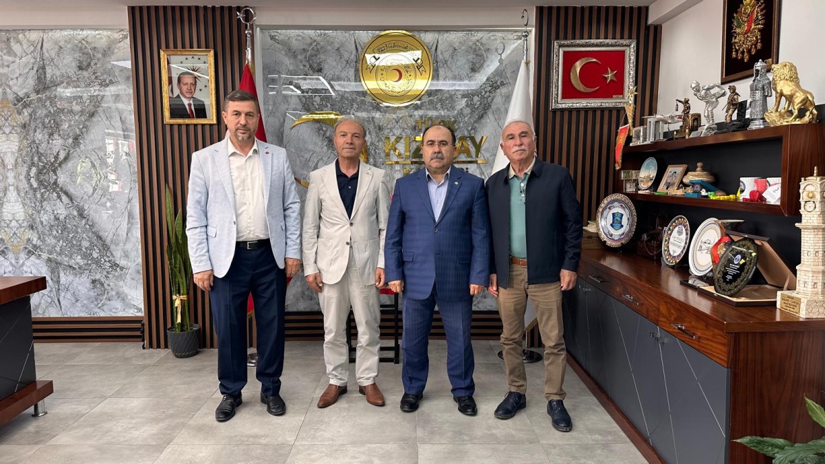 Kızılay il merkezi Başkanı Cafer Beydilli’ye ziyaret
