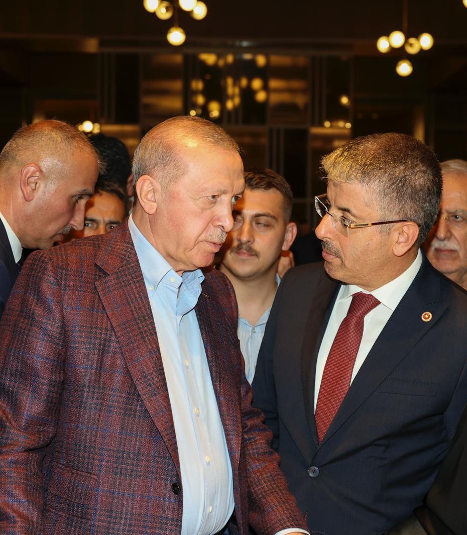 ÇOPUROĞLU, CUMHURBAŞKANI ERDOĞAN İLE BİR ARAYA GELDİ