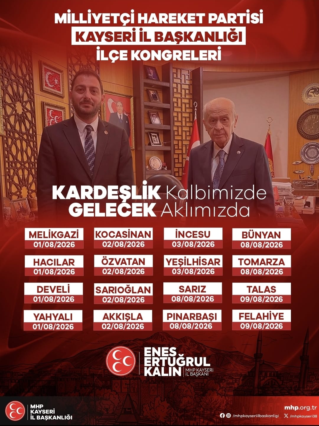 MHP'de Kongre Takvimi Netleşti! Kalın'dan Birlik ve Beraberlik Mesajı
