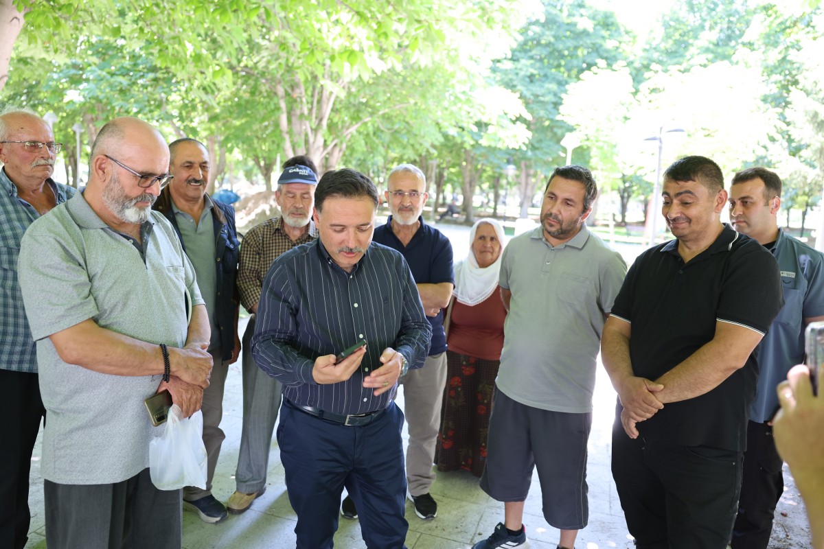 Vali Gökmen Çiçek, Vatandaşlarla Buluştu