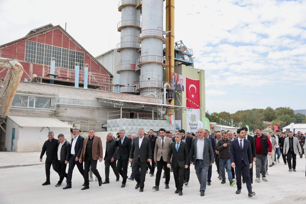 TURHAL ŞEKER’DE 93. PANCAR KAMPANYA DÖNEMİ TÖRENLE BAŞLADI