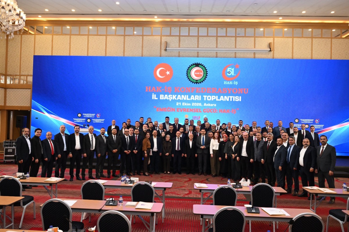 NAVRUZ, HAK-İŞ İL BAŞKANLARI TOPLANTISINA KATILDI